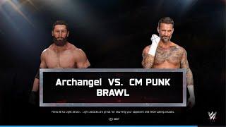 WWE 2K25 Archives Archangel vs CM Punk