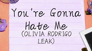 (LEAKED) Olivia Rodrigo - Can't Move On (Lyric Video)