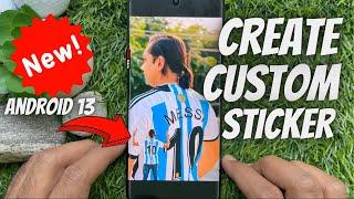 How to Create Custom Stickers from any image on Samsung Gallery Smartphone