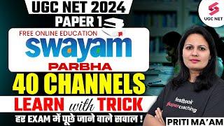 Swayam Prabha UGC NET | Higher Education UGC NET Paper 1 | UGC NET Paper 1 By Priti Ma'am