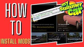 My Summer Car - How to Install Mods (Guide) 2023