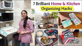 7 BRILLIANT Home Organizing Hacks To Save Time & Money | Space Saving Ideas | Smart Organizing Tips