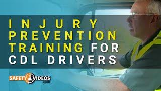 Injury Prevention Training for CDL Drivers