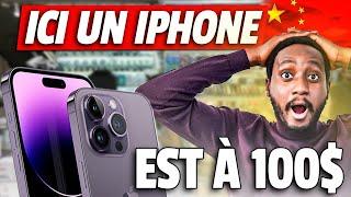 Un iPhone coute 100$ dans ce marché chinois que tout le monde vous cache (Top Secret )