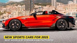 10 New Sports Cars by German Automakers in 2025 (Design & Tech Walkaround)