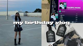 s3 vlog my 17th birthday, new collectbook, eating shaved ice and present unboxing!