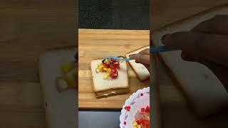 Best Cheesy Veg Sandwich |  Best Sandwich for Kids Lunch Box #ytshorts #ytshortsindia #sandwich