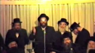 Bobov Rebbe Zt"l with Belz at Historical Reb Mier Baal Hanes Dinner