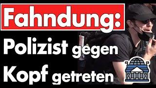 Polizei bittet um Hilfe bei der Fahndung nach Kopftreter aus Essen! AfD-Bundesparteitag & Rüdiger