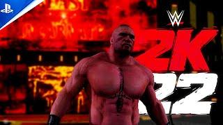 Brock Lesnar Entrance | WWE 2K22