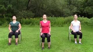 Gentle Chair Yoga Routine - 10 min