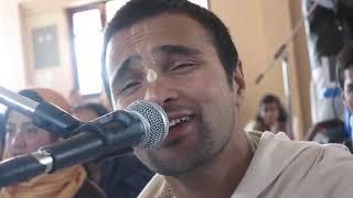 iskcon Nepal kirtan by nirdosh nitai das