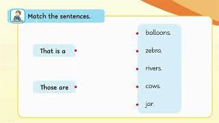 Use of 'that is' and 'those are' (English Prep)