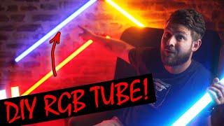 Diese RGB TUBE kostet wie viel?! DIY RGB LED TUBE TUTORIAL!