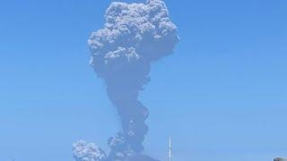 Gewaltiger Ausbruch - Stromboli erzeugt riesige Eruptionswolke