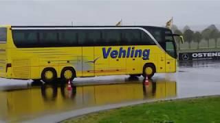 Fahrsicherheitstraining mit einem Setra Der Firma Vehling Reisen