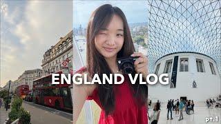 ENGLAND VLOG | exploring london, london eye, the british museum, train to nottingham (pt. 1)