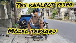 Review Knalpot Vespa Racing Terbaru Candy Speed 99 lebih garang