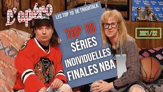 NBA Top 10 All-Time (2021-22) : séries individuelles en Finales NBA