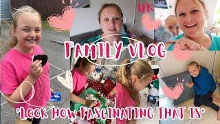 Family Vlog Thursday 15th August 2024  "Look how fascinating that is". Day in the life-family of 5!