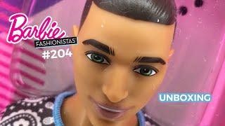 Barbie Fashionistas 204 - Unboxing + Skin Comparison | NEW WAVE 2022