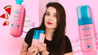 Aqualogica*new launch* Radiance Mousse face wash, Radiance body lotion review 