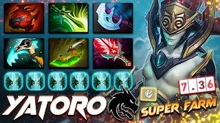 Yatoro Naga Siren Super Farm - Dota 2 Pro Gameplay [Watch & Learn]