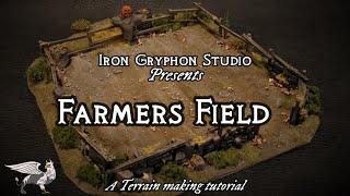 Iron Gryphon Studio - Ep 61 Farmers Field (halloween, autumn, fall, pumpkin, tabletop terrain)