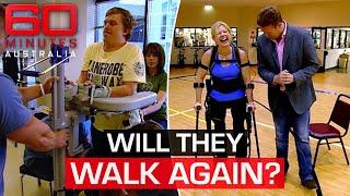 Can science help people paralysed by spinal injuries walk again? | 60 Minutes Australia