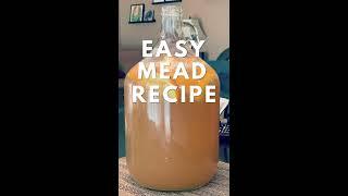 Easy One Gallon Mead #Shorts JAOM Honey Wine