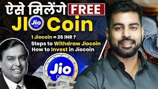 How to Earn FREE JIO COIN & Withdraw? | How to Invest in Jio Coin | Reliance Bitcoin