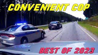 BEST OF CONVENIENT COP 2023 | Instant Karma | Drivers Busted by Police, Justice