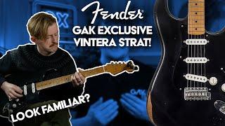 A Tribute to a Classic....And It's EXCLUSIVE to GAK! | Fender Vintera Stratocaster