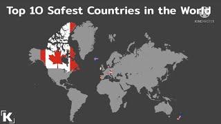 Top 10 Safest Countries in the World | Fan Song by Kxvin