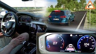 Volkswagen Passat: Travel Assist & Predictive ACC. First drive & test :: [1001cars]