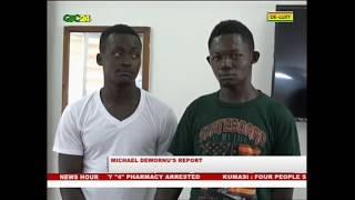 Police arrest two armed robbers