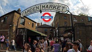 Visiting the famous Camden Market in London