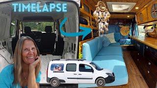 VAN CONVERSION Timelapse | Micro Camper Mercedes Citan | VAN LIFE