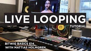 LIVE LOOPING Software Looper PC/MAC - Bitwig Basics E14