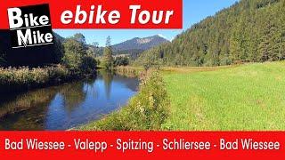 Eine traumhafte e bike Tour vom Tegernsee zum Spitzingsee und über den Schliersee zurück.