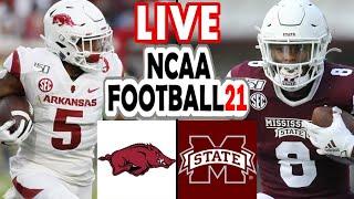 Arkansas @ Mississippi State - 2020 Week 3 Simulation (NCAA Football 21)