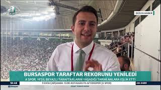 BURSASPOR TARAFTAR REKORUNU YENİLEDİ/ A SPOR