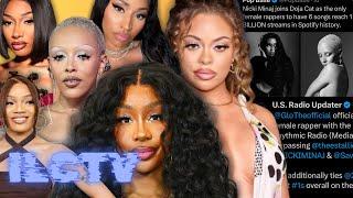 Glorilla SURPASSES Megan Thee Stallion | Doja Cat & Nicki Minaj BILLION streams | Latto’s “BAD BBL”…