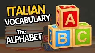 Learn Italian Vocabulary with OUINO™: Lesson #3 (The Alphabet)