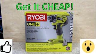 Ryobi P238 Impact Driver on sale NOW!