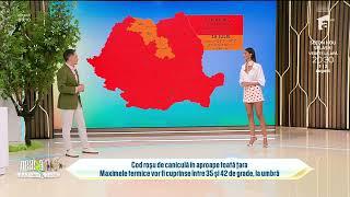 Meteo cu Ramona Olaru | Cod roșu de caniculă în aproape toată țara