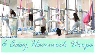 Aerial Hammock Dance - 6 easy hammock drop tricks (beginner to intermediate levels)