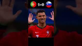 Portugal vs Slovenia | Euro 2024 Penalty Shootout | #football #ronaldo #shorts