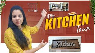 My Kitchen Tour/Small Organized Kitchen/Move అయ్యే ముందు Kitchen ఒకసారి చూసేద్దామా?Madhushika Vlogs