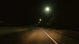 ASMR Highway Driving at Night (No Talking, No Music) - Hwasun to Seoul, Korea